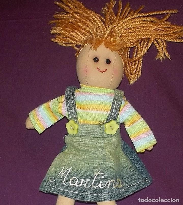 Mu&ntilde;ecas modernas: MU&Ntilde;ECA DE TRAPO CON NOMBRE-MARTINA- - Foto 3