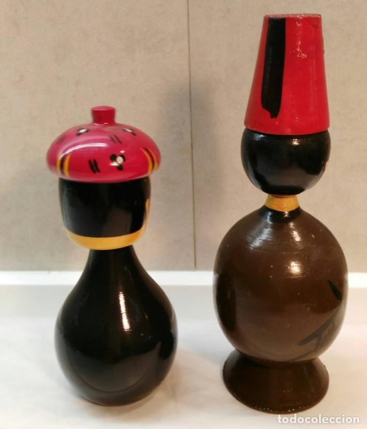 Mu&ntilde;ecas modernas: Mu&ntilde;ecos de madera torneada (445) - Foto 2