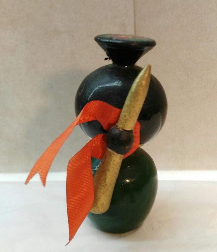 Mu&ntilde;ecas modernas: Lote de 5 mu&ntilde;ecos de madera - Foto 5