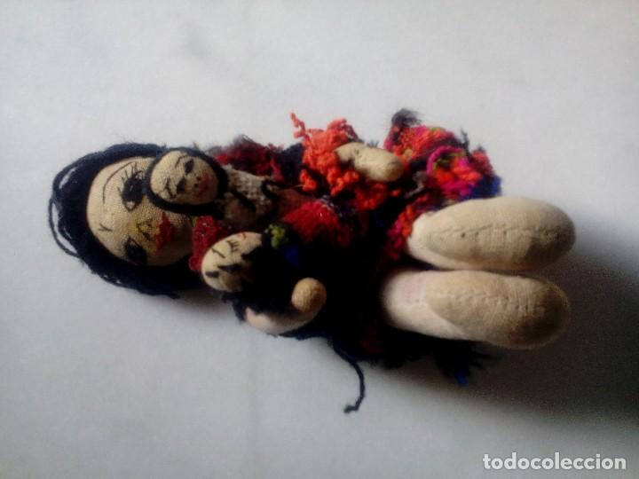 Mu&ntilde;ecas modernas: Mu&ntilde;eca de fieltro Guatemalteca - Foto 3