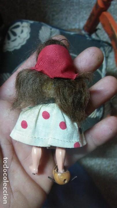 Mu&ntilde;ecas modernas: ANTIGUA MU&Ntilde;ECA DE CELULOIDE 10cm - Foto 3