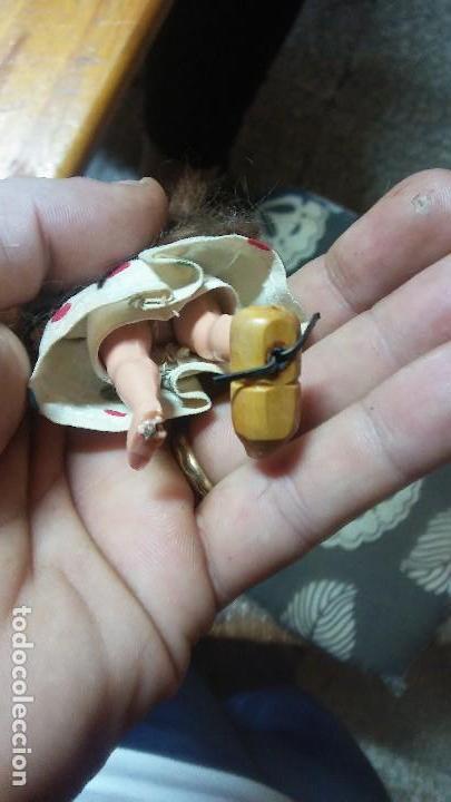 Mu&ntilde;ecas modernas: ANTIGUA MU&Ntilde;ECA DE CELULOIDE 10cm - Foto 4