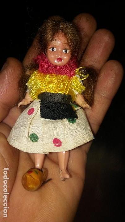 Mu&ntilde;ecas modernas: ANTIGUA MU&Ntilde;ECA DE CELULOIDE 10cm - Foto 6