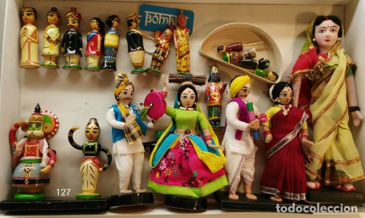 Mu&ntilde;ecas modernas: Mu&ntilde;ecos de madera Bombay - Foto 1