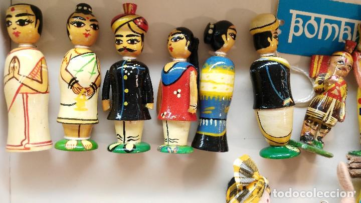 Mu&ntilde;ecas modernas: Mu&ntilde;ecos de madera Bombay - Foto 2