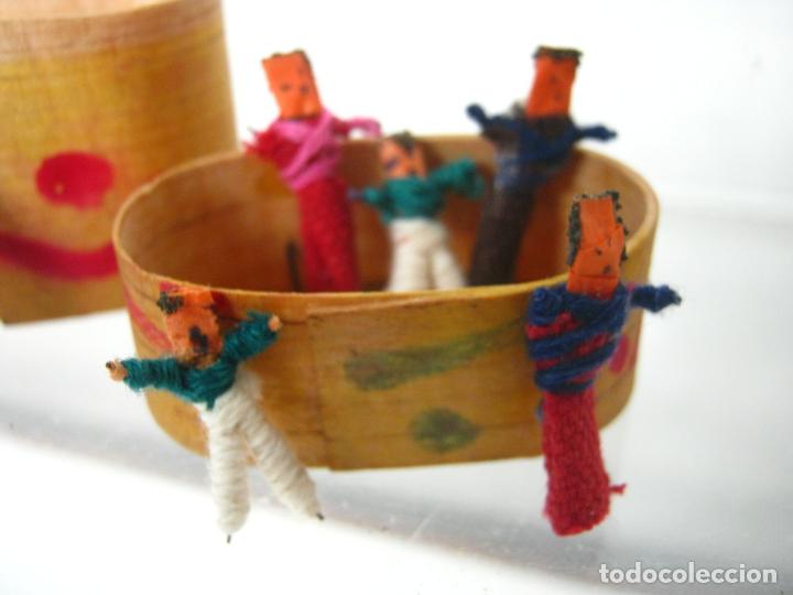 Mu&ntilde;ecas modernas: Mu&ntilde;ecas miniatura Guatemala con leyenda - Foto 2