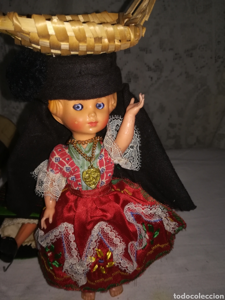 Mu&ntilde;ecas modernas: Lote de 4 mu&ntilde;ecas antiguas - Foto 5