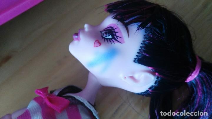 Mu&ntilde;ecas modernas: monster high - coche mas draculaura - Foto 6