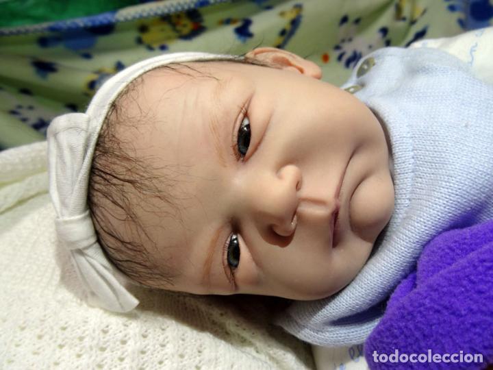 Mu&ntilde;ecas modernas: Mu&ntilde;eca reborn Bauke de Carine Devriese con certificado - Foto 3