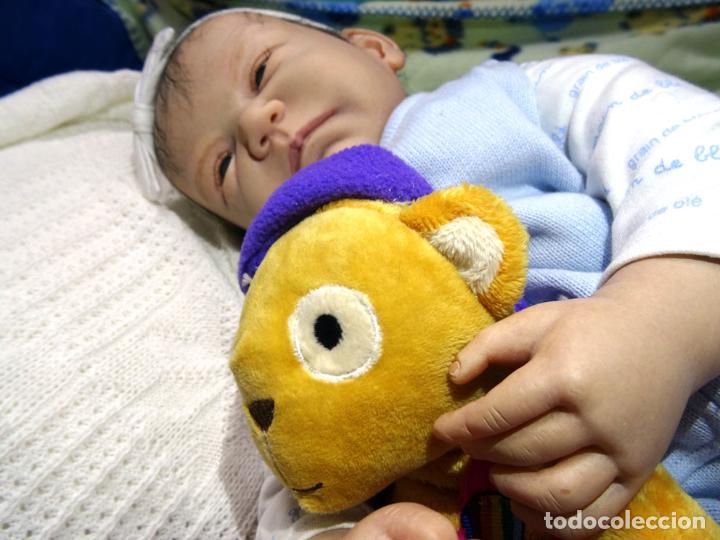 Mu&ntilde;ecas modernas: Mu&ntilde;eca reborn Bauke de Carine Devriese con certificado - Foto 6