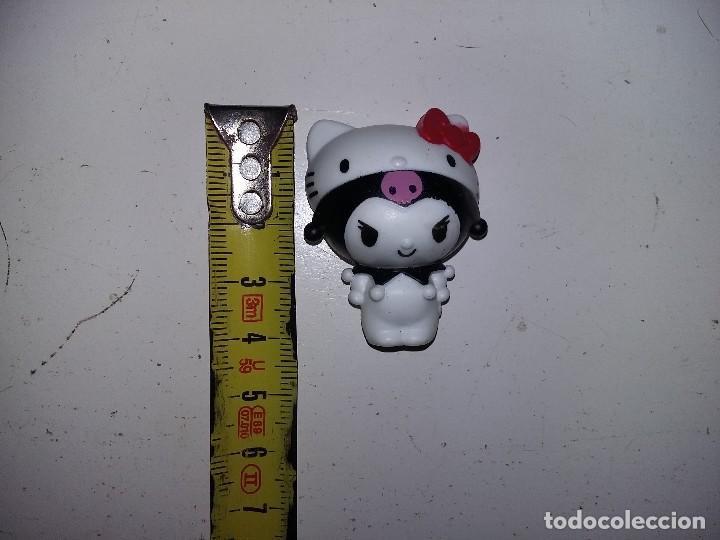 Mu&ntilde;ecas modernas: mu&ntilde;eca hello kitty mini 4 cm license sanrio 2005 - Foto 2