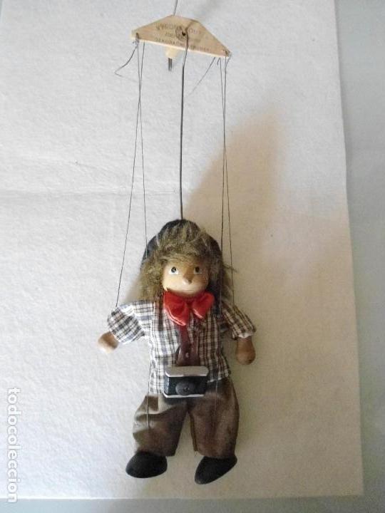 Mu&ntilde;ecas modernas: ANTIGUA MARIONETA CHECA - Foto 1