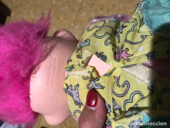 Mu&ntilde;ecas modernas: Mu&ntilde;eco Troll de Aplause 1991 - Foto 2