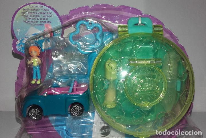 Mu&ntilde;ecas modernas: CAJA MU&Ntilde;ECA POLLY POCKET CON COCHE - Foto 1