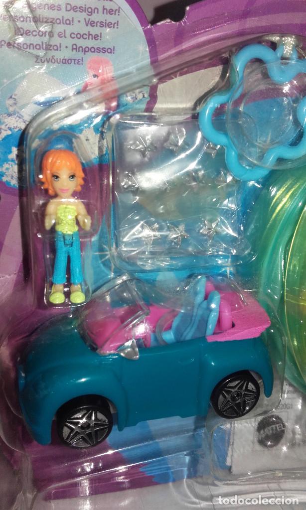 Mu&ntilde;ecas modernas: CAJA MU&Ntilde;ECA POLLY POCKET CON COCHE - Foto 2