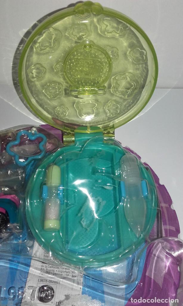 Mu&ntilde;ecas modernas: CAJA MU&Ntilde;ECA POLLY POCKET CON COCHE - Foto 3