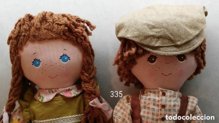 Mu&ntilde;ecas modernas: Mu&ntilde;ecos tela - Foto 1