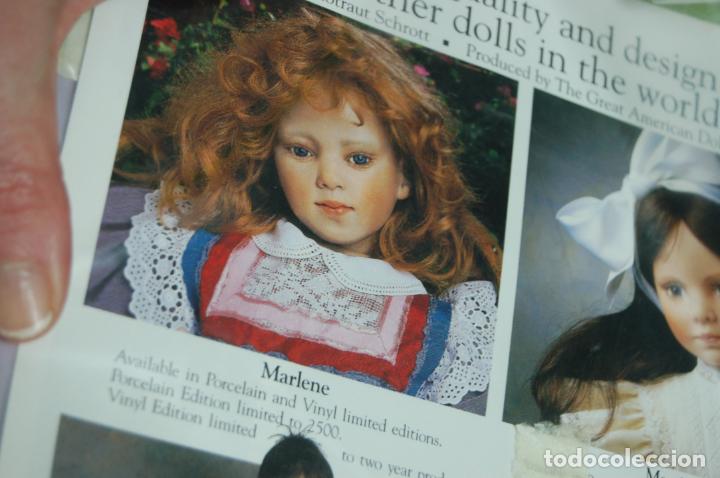 Muñecas Modernas: muñeca Marlene de rotraut schrott limite edición de 1988 - Foto 14 - 142049806