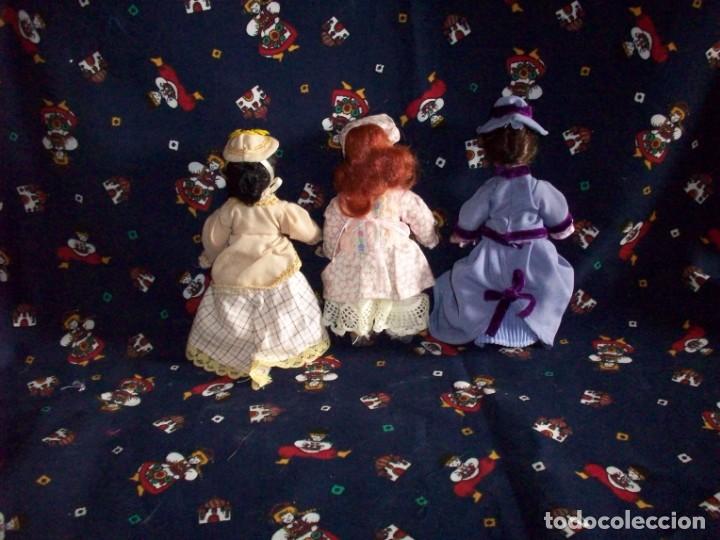 Mu&ntilde;ecas modernas: trio de se&ntilde;oritas antiguas - Foto 2