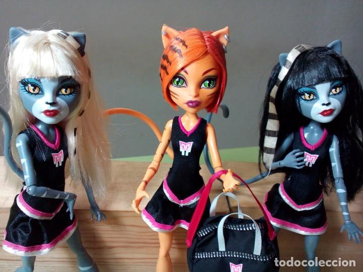 monster high toralei meowlody and purrsephone