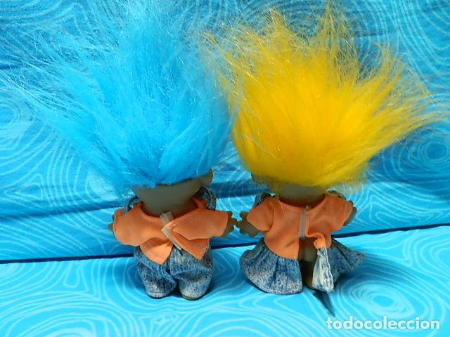 Mu&ntilde;ecas modernas: PAREJA DE TROLLS MARCA RUSS - Foto 9
