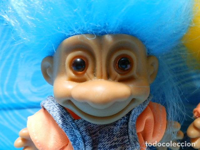 Mu&ntilde;ecas modernas: PAREJA DE TROLLS MARCA RUSS - Foto 2