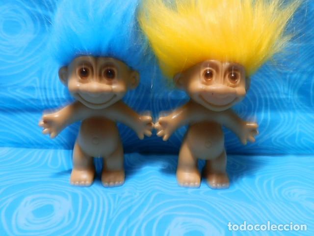 Mu&ntilde;ecas modernas: PAREJA DE TROLLS MARCA RUSS - Foto 4