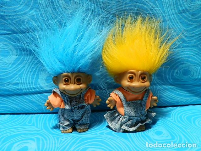 Mu&ntilde;ecas modernas: PAREJA DE TROLLS MARCA RUSS - Foto 8