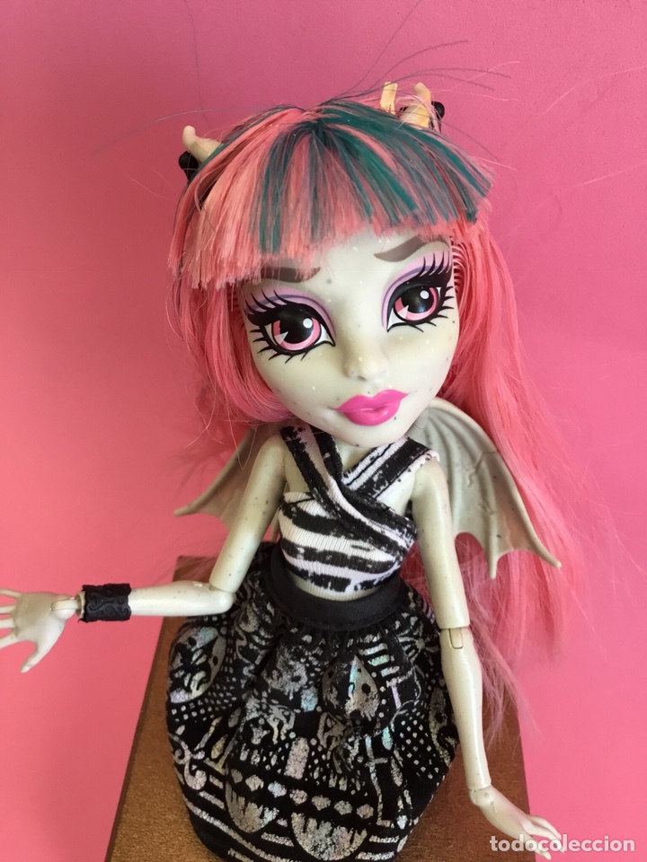 monster high pelo rosa