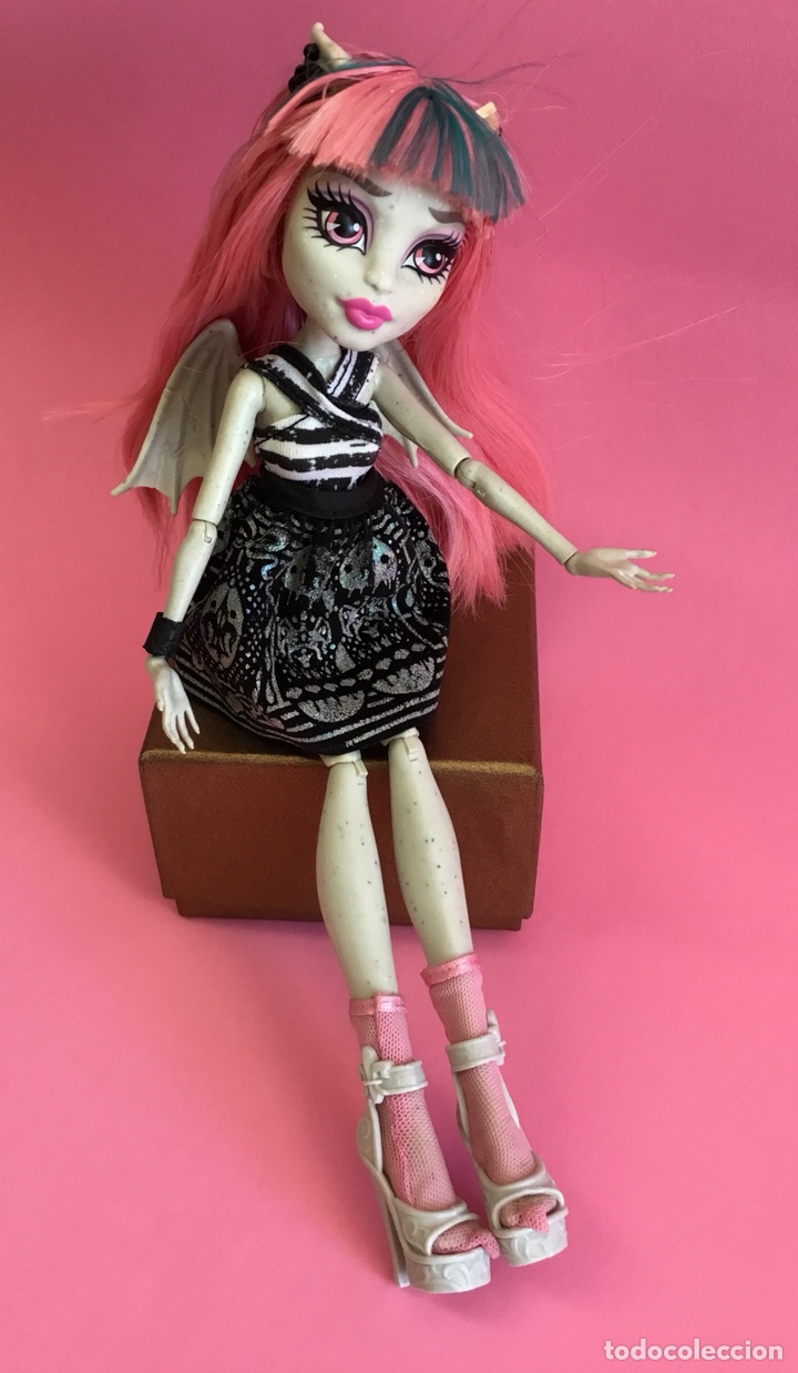 monster high pelo rosa