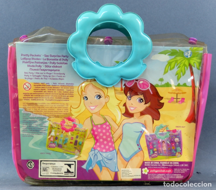 Mu&ntilde;ecas modernas: Polly Pocket bolsas moda con complementos Mattel 2009 - Foto 3