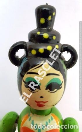 Mu&ntilde;ecas modernas: MU&Ntilde;ECA DE MADERA ARTICULADA - Foto 6