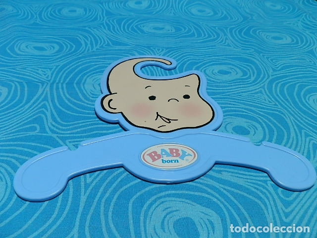Mu&ntilde;ecas modernas: PERCHA AZUL BABY BORN - Foto 2