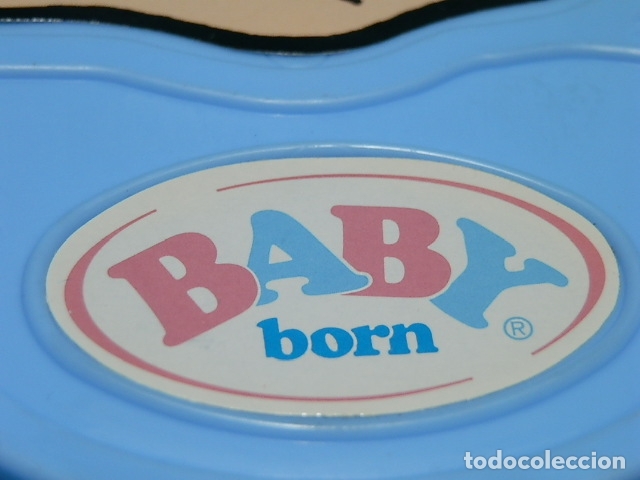 Mu&ntilde;ecas modernas: PERCHA AZUL BABY BORN - Foto 3