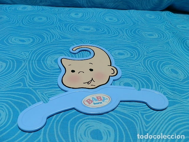 Mu&ntilde;ecas modernas: PERCHA AZUL BABY BORN - Foto 4