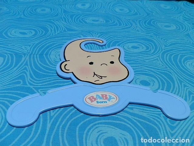 Mu&ntilde;ecas modernas: PERCHA AZUL BABY BORN - Foto 1