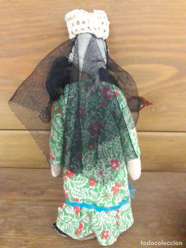 Mu&ntilde;ecas modernas: MU&Ntilde;ECA DE TRAPO. MIDE 22 CMS. DE ALTO - Foto 2