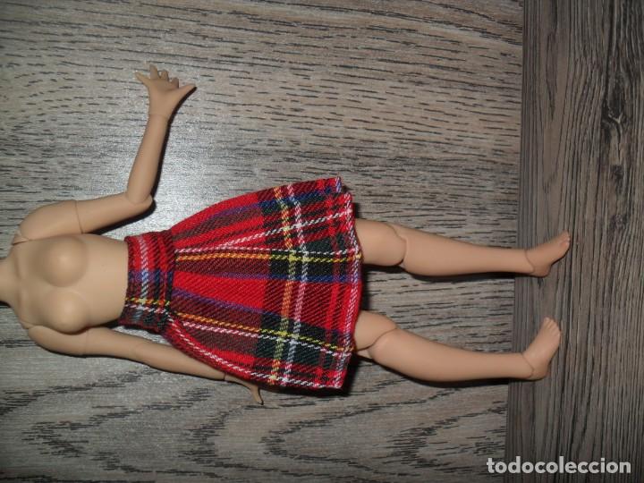 Mu&ntilde;ecas modernas: Falda para Mu&ntilde;eca Blythe Articulada - Foto 2