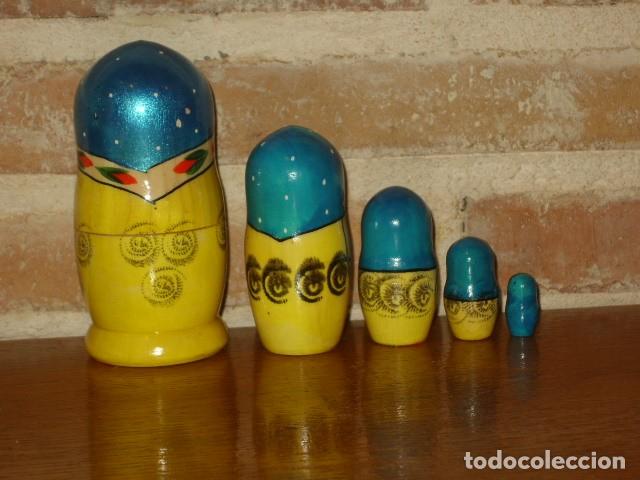 Mu&ntilde;ecas modernas: MATRIOSHKA,MU&Ntilde;ECA RUSA DE MADERA PINTADA A MANO. - Foto 4