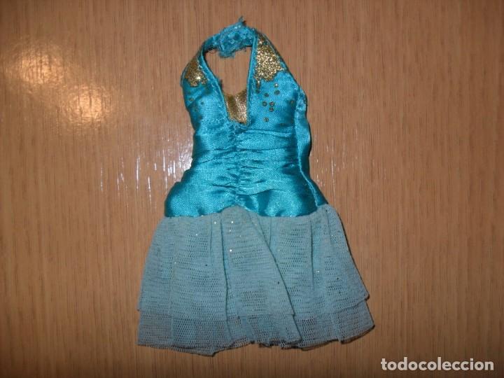 Mu&ntilde;ecas modernas: Ropa: Vestido para Mu&ntilde;eca Bratz Azul - Foto 1