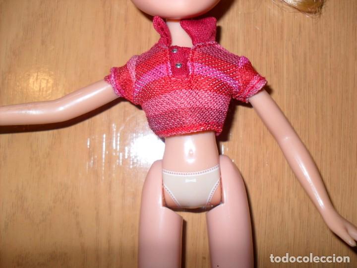 Mu&ntilde;ecas modernas: Ropa:Blusa roja rayas para Mu&ntilde;eca Bratz - Foto 1