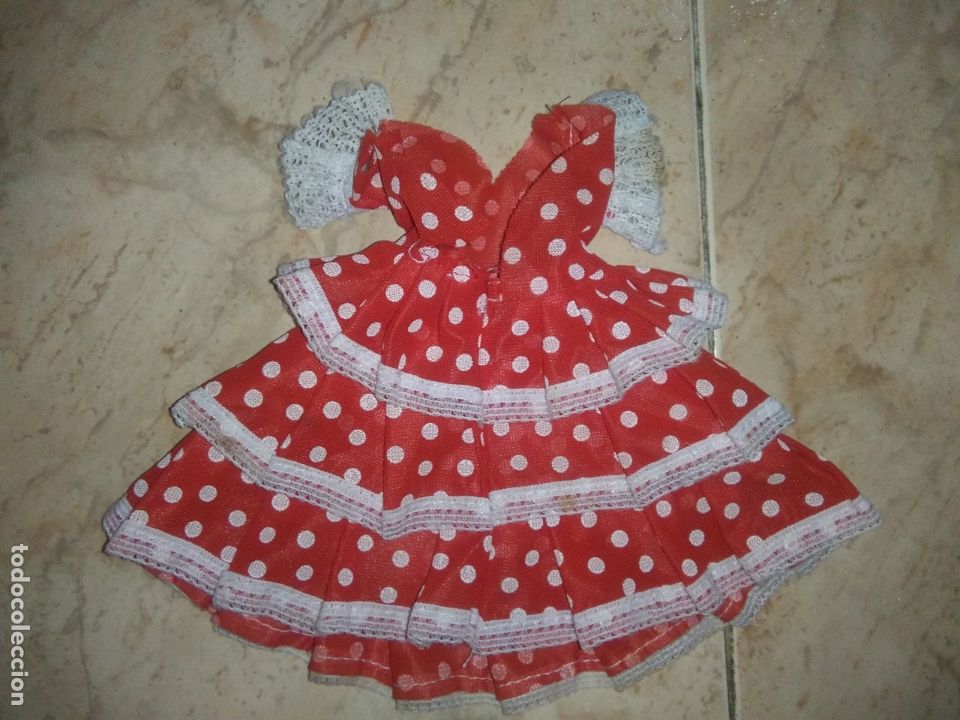 Mu&ntilde;ecas modernas: vestido flamenca para mu&ntilde;eca - Foto 3