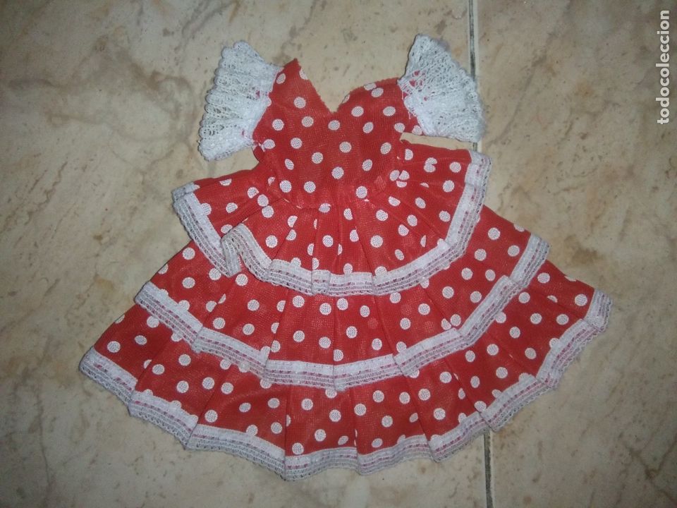 Mu&ntilde;ecas modernas: vestido flamenca para mu&ntilde;eca - Foto 1