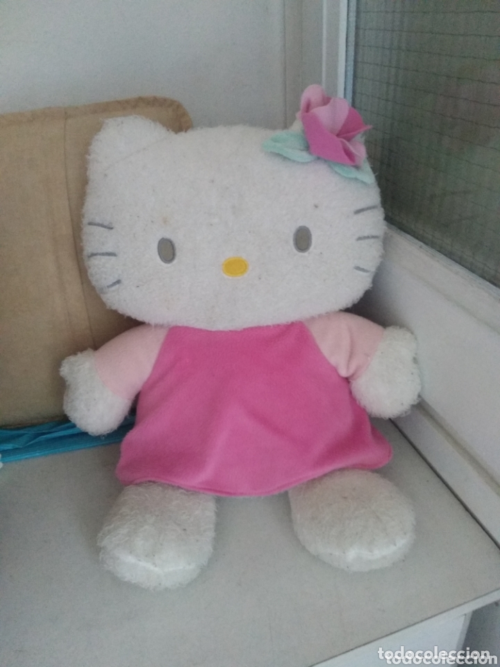 Mu&ntilde;ecas modernas: Mu&ntilde;eca peluche Hello Kity - Foto 1
