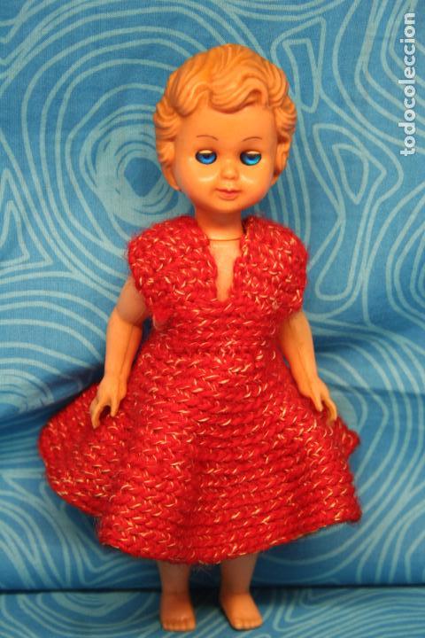 Mu&ntilde;ecas modernas: ANTIGUA MU&Ntilde;ECA TIPO  CELULOIDE, MADE IN ITALY - Foto 4