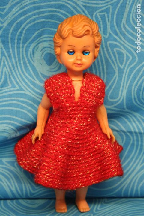 Mu&ntilde;ecas modernas: ANTIGUA MU&Ntilde;ECA TIPO  CELULOIDE, MADE IN ITALY - Foto 1