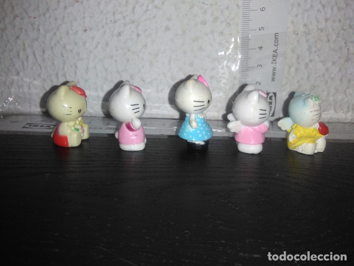 Mu&ntilde;ecas modernas: lote mu&ntilde;ecas peque&ntilde;itas de hello kitty l1 - Foto 4