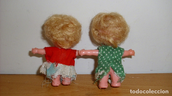 Mu&ntilde;ecas modernas: ANTIGUOS MU&Ntilde;ECOS LIDDLE KIDDLES A&Ntilde;OS 60 - Foto 2