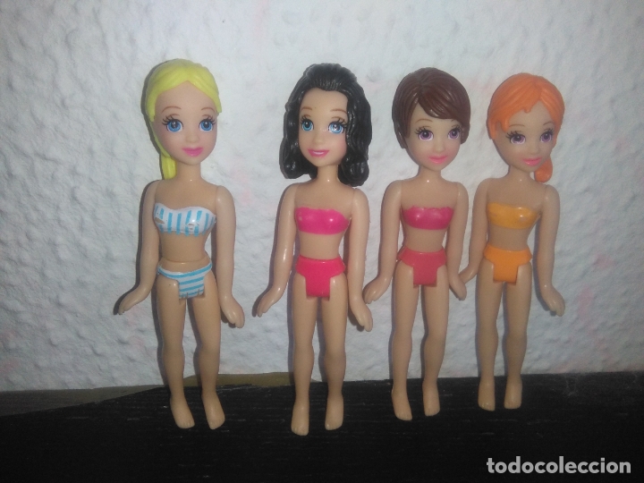 Mu&ntilde;ecas modernas: Lote mu&ntilde;ecas polly pocket mu&ntilde;ecos - Foto 1
