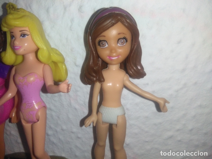 Mu&ntilde;ecas modernas: Lote mu&ntilde;ecas polly pocket mu&ntilde;ecos - Foto 3